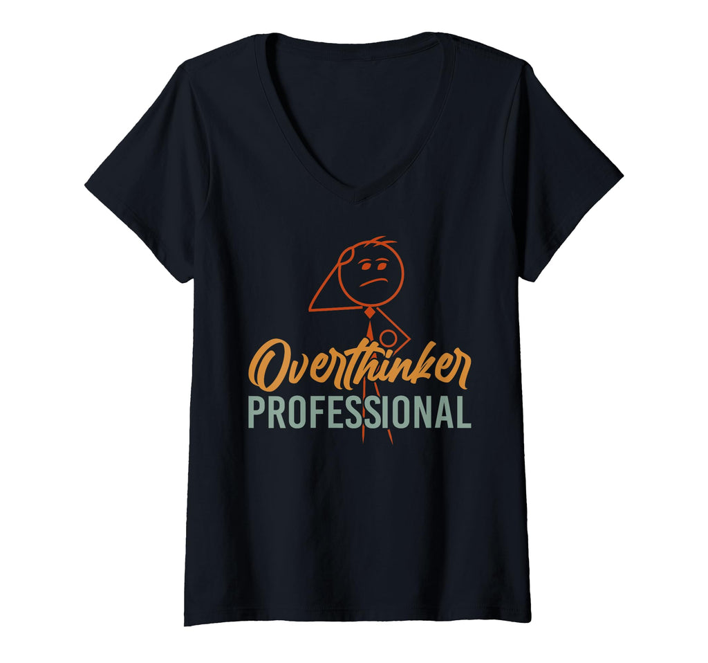 Funny Overthinker Anxious Introvert Hoodie - Graphic Print for Adults - T-Shirt, Sweatshirt, Hoodie
