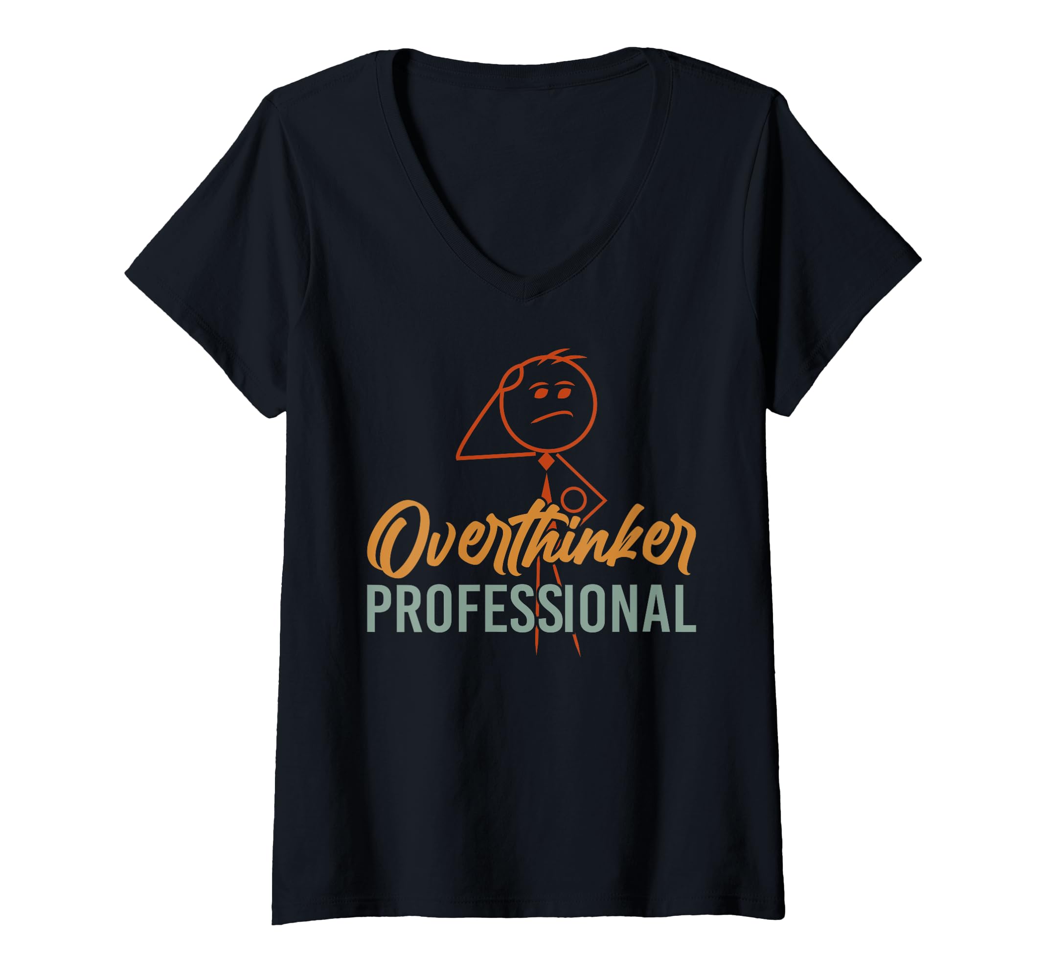 Funny Overthinker Anxious Introvert Hoodie - Graphic Print for Adults - T-Shirt, Sweatshirt, Hoodie