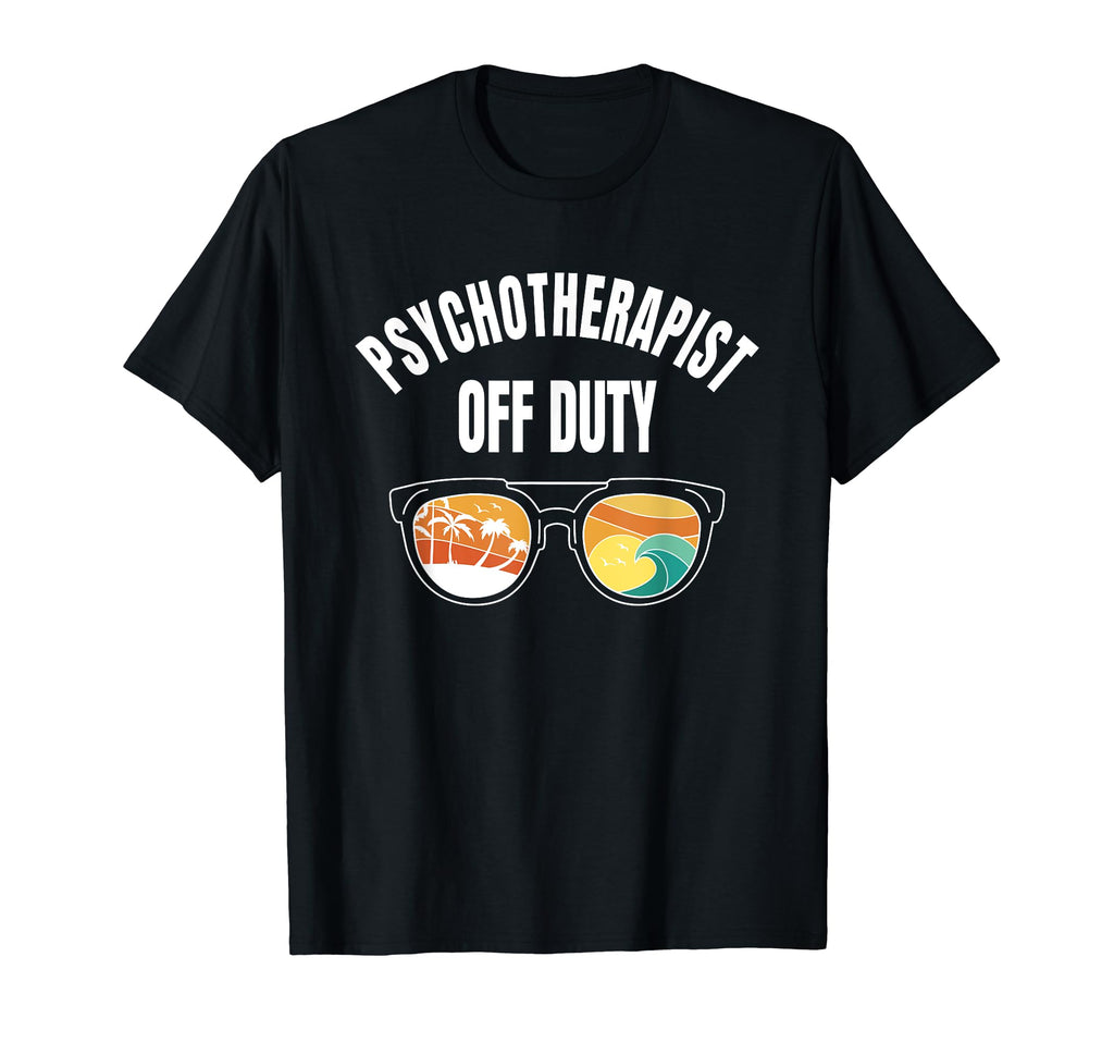 Psychotherapist Off Duty T-Shirt - Minimalist Print for Adults - T-Shirt, Sweatshirt, Hoodie