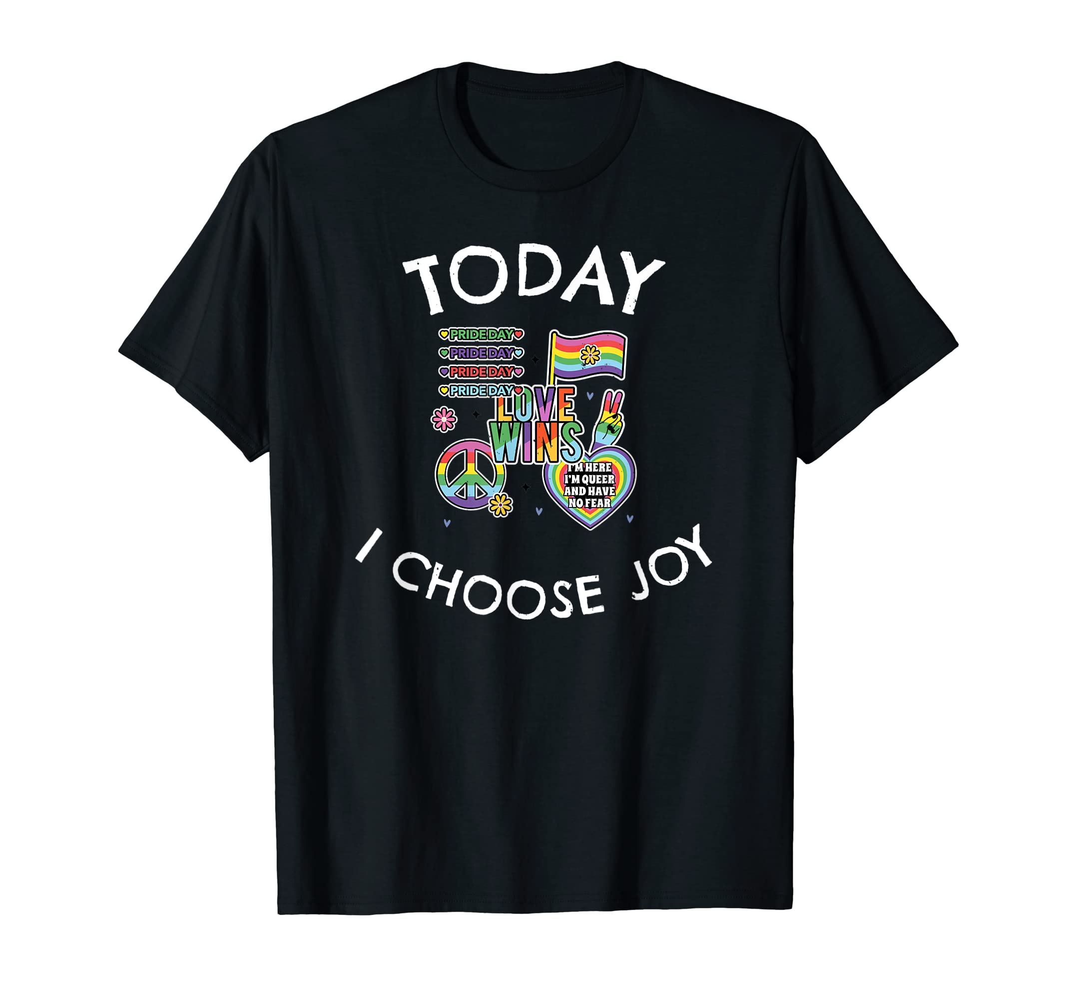 Today I Choose Joy Inspirational T-Shirt - Graphic Print Unisex - T-Shirt, Sweatshirt, Hoodie