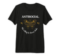 Antisocial Book Club Introvert Booklovers T-Shirt - Graphic Print Unisex - T-Shirt, Sweatshirt, Hoodie