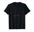Meditation Heartbeat Zen Yoga T-Shirt - Fun Novelty Design for Adults - T-Shirt, Sweatshirt, Hoodie