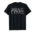 Inhale Exhale Mindfulness Meditation T-Shirt - Trendy Graphic for Adults - T-Shirt, Sweatshirt, Hoodie
