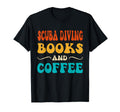 Groovy Funny Scuba Diving Books T-Shirt - Aesthetic Graphic Men Women - T-Shirt, Sweatshirt, Hoodie