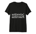 Antisocial Extrovert Social T-Shirt - Custom Art Print Men Women - T-Shirt, Sweatshirt, Hoodie