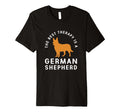 Therapy Dog Owner Best Therapy Is German T-Shirt - Graphic Print Unisex - T-Shirt, Sweatshirt, Hoodie
