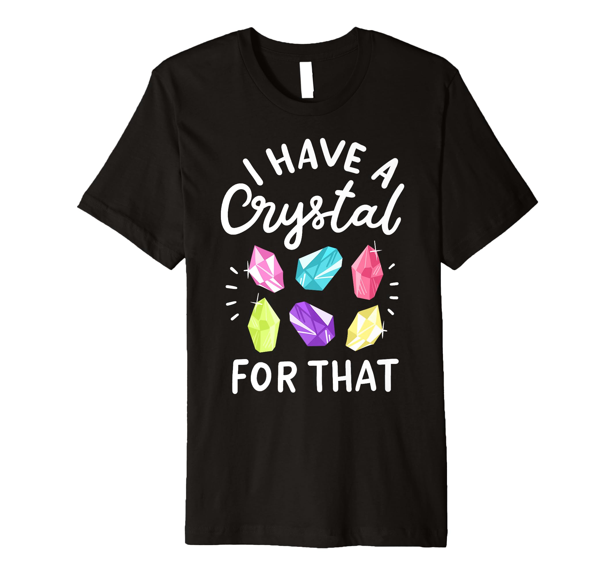 Crystal Gemstone Chakra Spiritual T-Shirt - Unique Graphic for Adults - T-Shirt, Sweatshirt, Hoodie