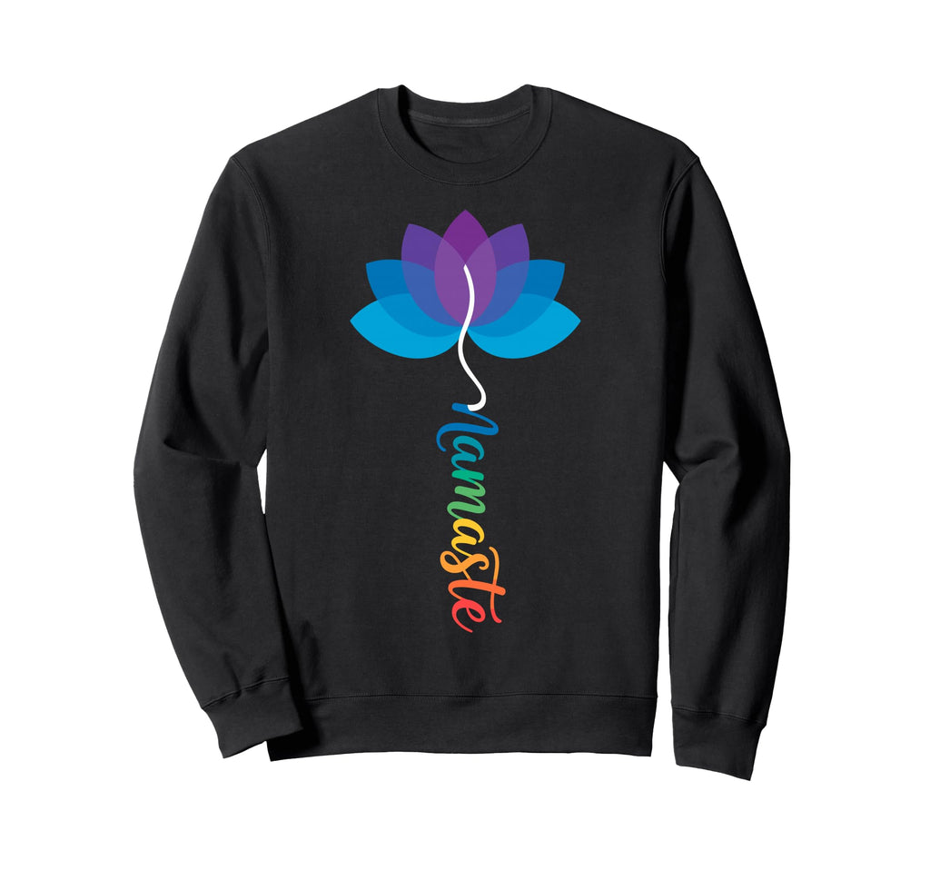 Yoga Meditation Chakra Lotus Flower Sweatshirt - Trendy Graphic Men Women - T-Shirt, Sweatshirt, Hoodie