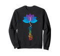 Yoga Meditation Chakra Lotus Flower Sweatshirt - Trendy Graphic Men Women - T-Shirt, Sweatshirt, Hoodie