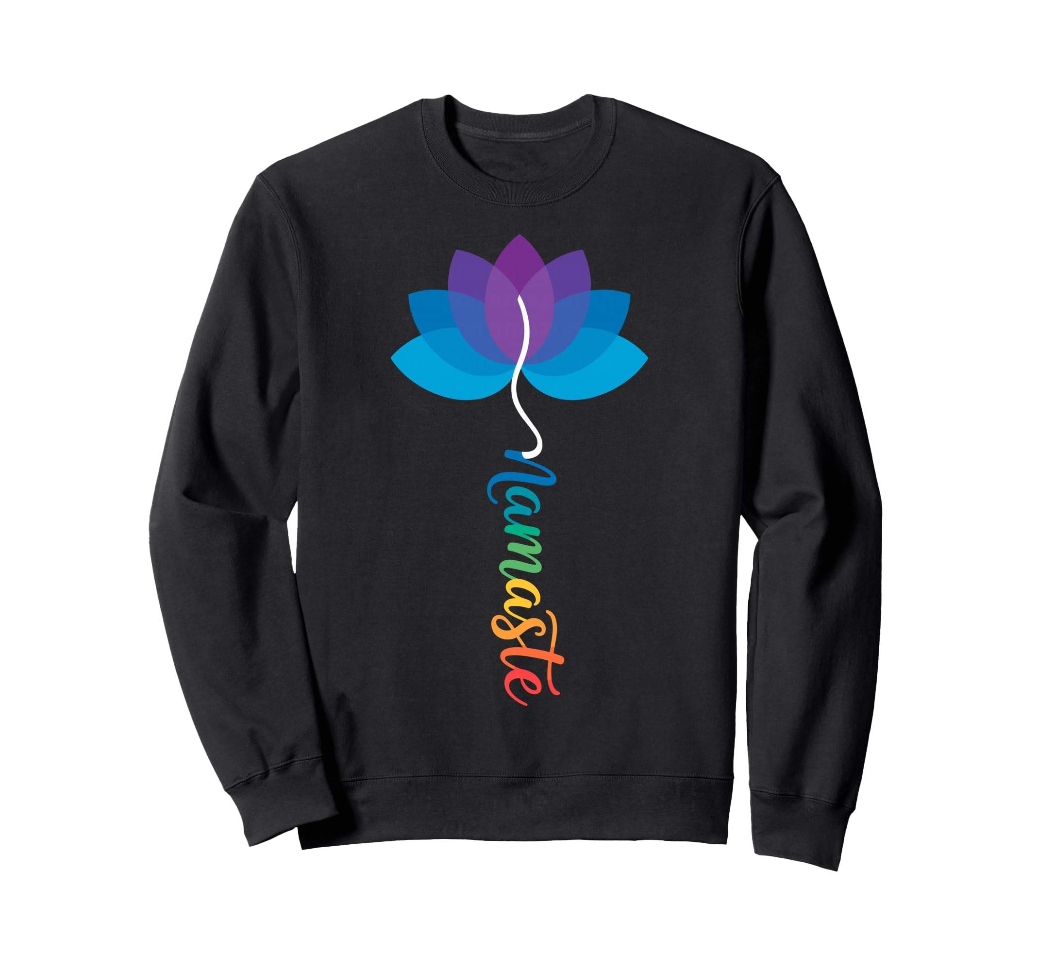 Yoga Meditation Chakra Lotus Flower Sweatshirt - Trendy Graphic Men Women - T-Shirt, Sweatshirt, Hoodie