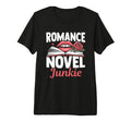 Romance Novel Junkie Enjoy Spicy Books T-Shirt - Trendy Graphic Unisex - T-Shirt, Sweatshirt, Hoodie