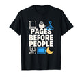 Booktrovert Introvert Reader Library T-Shirt - Casual Everyday Wear Unisex - T-Shirt, Sweatshirt, Hoodie