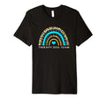 Boho Rainbow Animal Therapy Dog Team T-Shirt - Trendy Graphic Unisex - T-Shirt, Sweatshirt, Hoodie