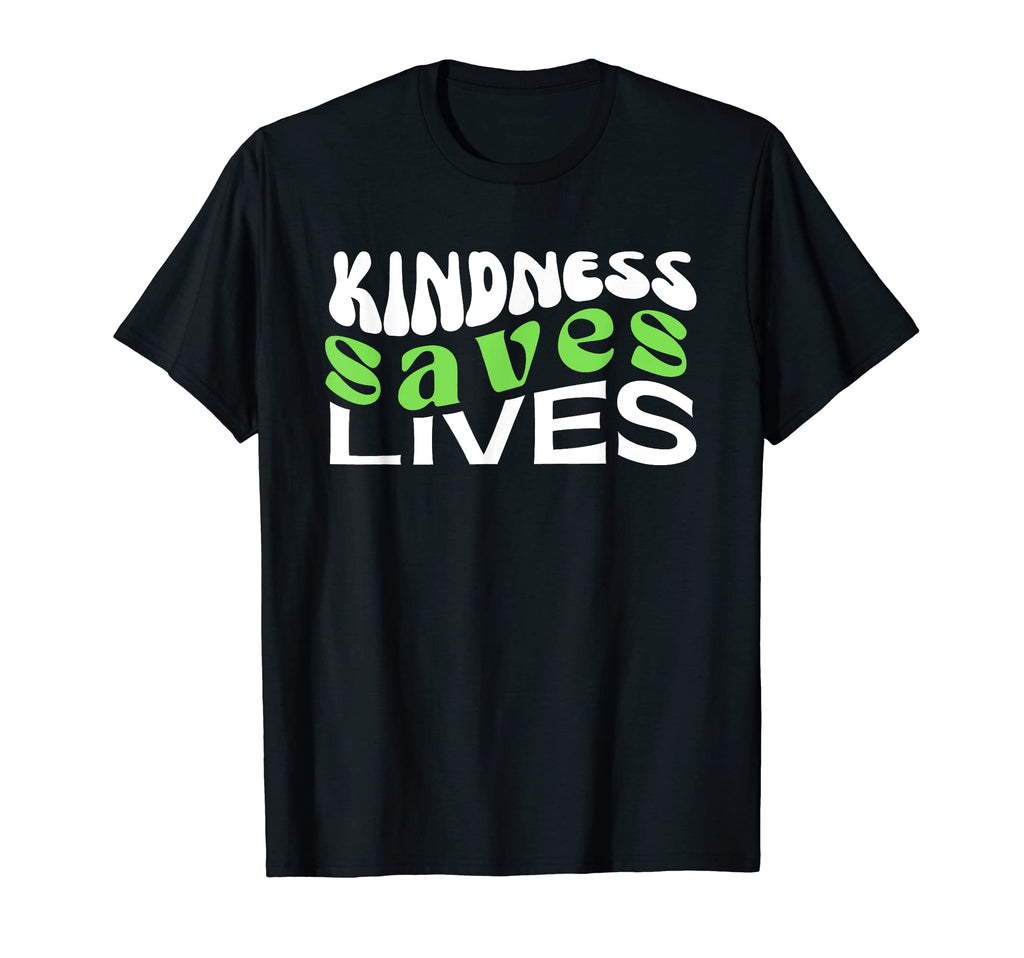 Kindness Saves Lives Mental Health T-Shirt - Unique Graphic for Adults - T-Shirt, Sweatshirt, Hoodie