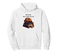 Retired Now I Read Me Tabby Cat Books Hoodie - Custom Art Print Men Women - T-Shirt, Sweatshirt, Hoodie
