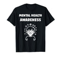 Simple Support Brain Illness Mental T-Shirt - Aesthetic Graphic for Adults - T-Shirt, Sweatshirt, Hoodie