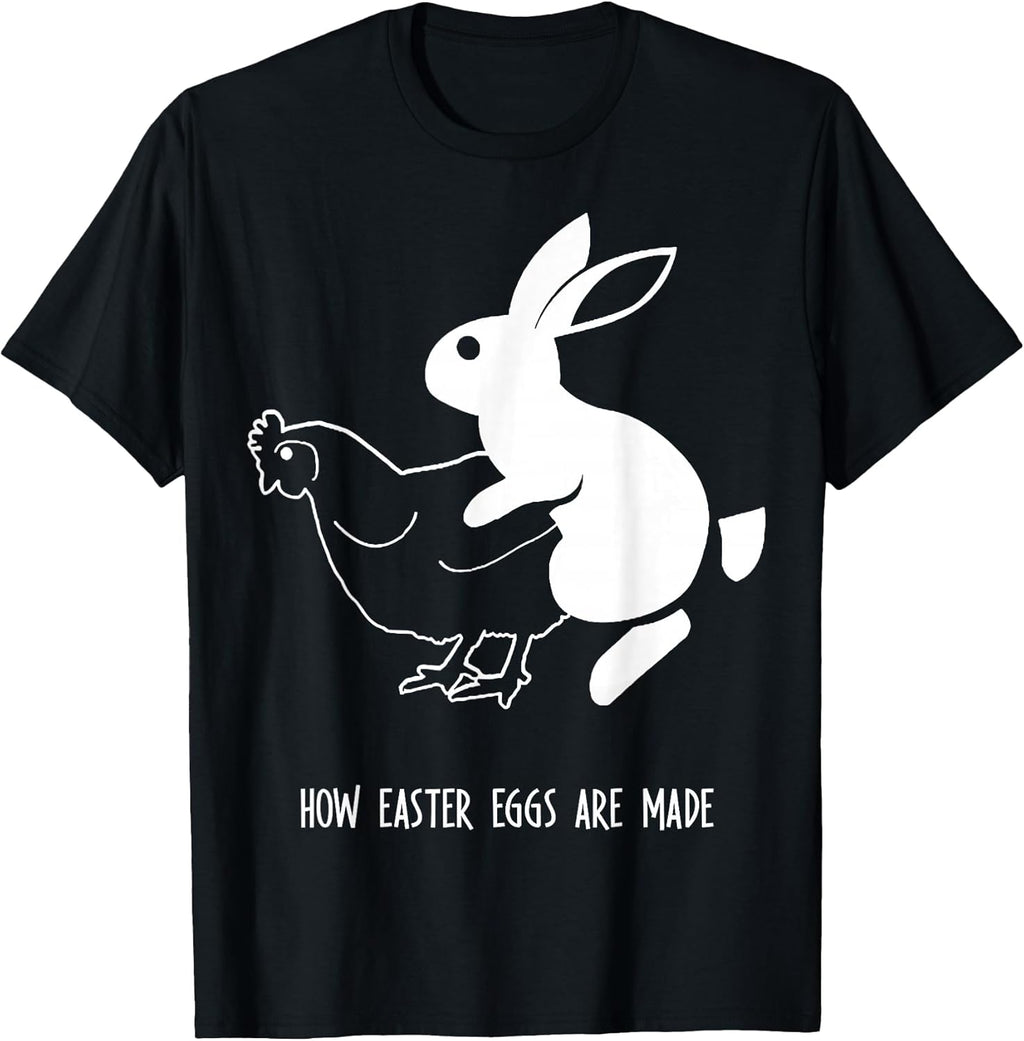 Funny Adult Easter Egg Bunny Tees Unisex T-shirt, Sweatshirt, Hoodie, Long Sleeve Tee - T-Shirt, Sweatshirt, Hoodie
