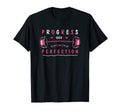 Fitness Workout Progress Over Perfection T-Shirt - Custom Art Print Unisex - T-Shirt, Sweatshirt, Hoodie