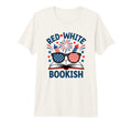 Us Flag Sunglasses Book Funny Red T-Shirt - Streetwear Style Men Women - T-Shirt, Sweatshirt, Hoodie