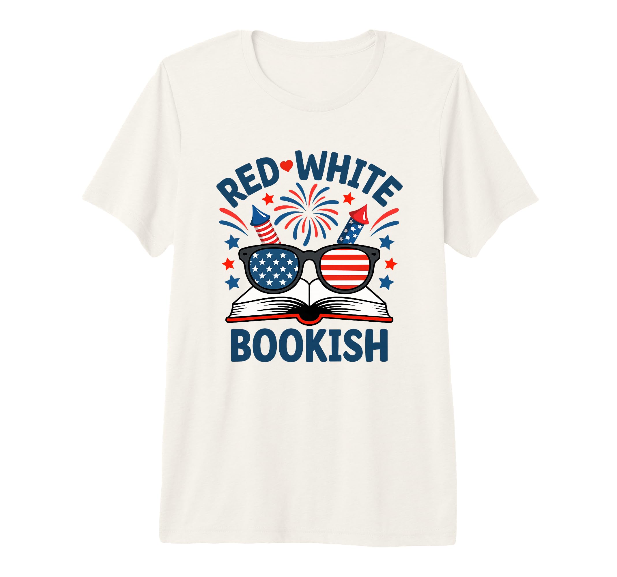 Us Flag Sunglasses Book Funny Red T-Shirt - Streetwear Style Men Women - T-Shirt, Sweatshirt, Hoodie