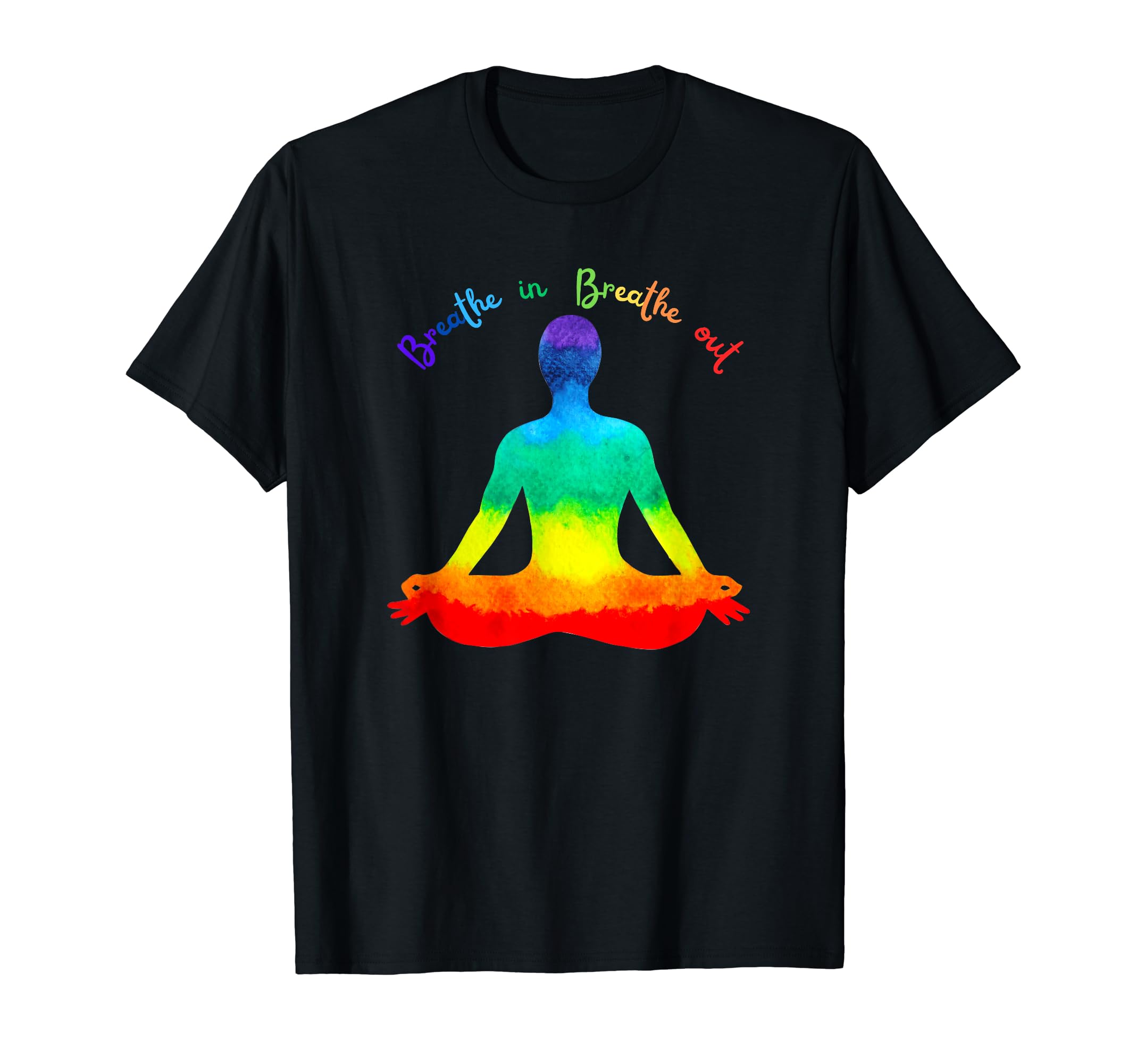 Breathe Breathe Out Breathwork T-Shirt - Casual Everyday Wear Unisex - T-Shirt, Sweatshirt, Hoodie