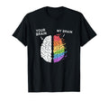 Neurodivergent Adhd Asd Aspergers Autism T-Shirt - Custom Art Print Unisex - T-Shirt, Sweatshirt, Hoodie