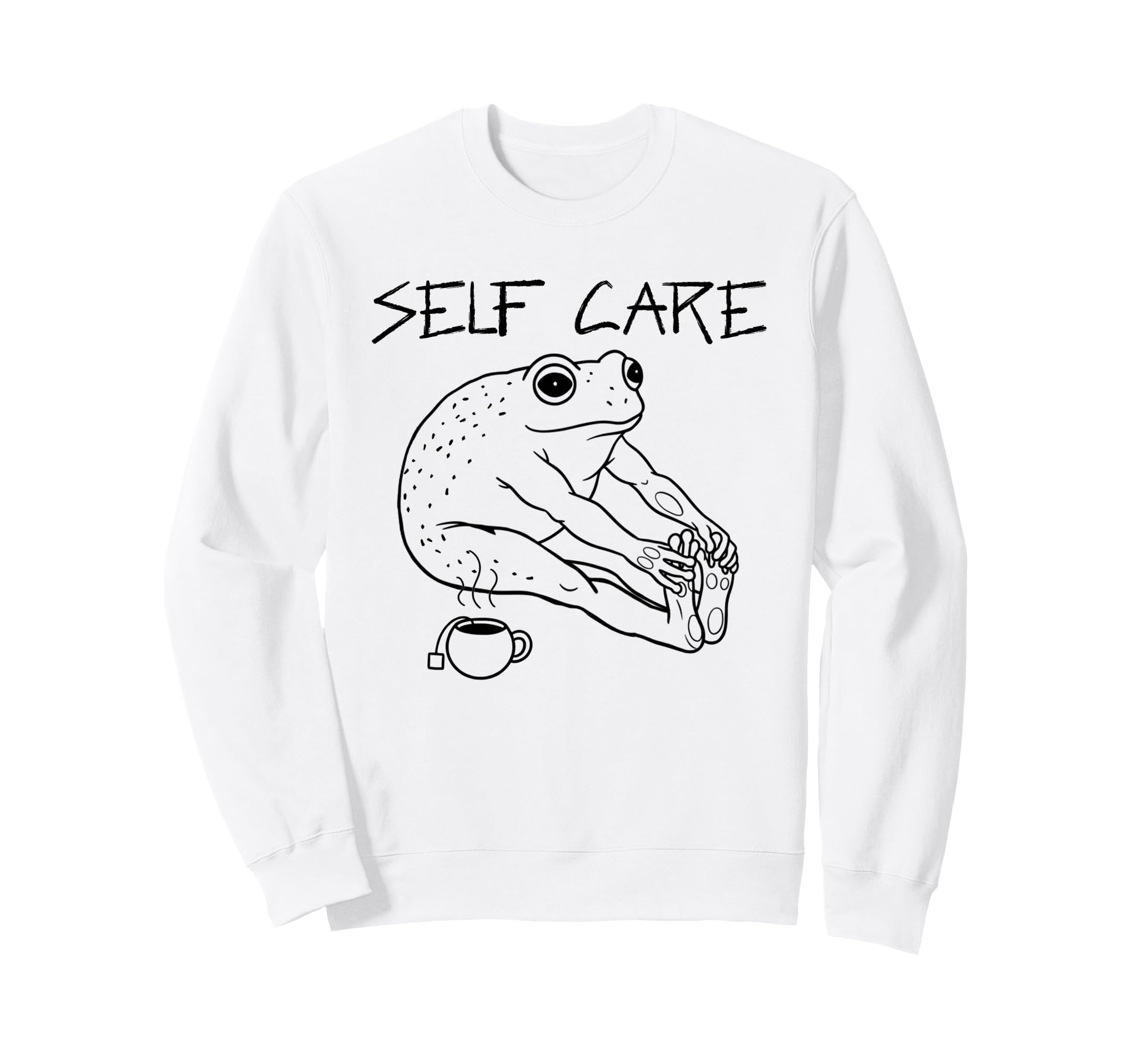 Positive Vibes Frog Lover Sweatshirt - Unique Graphic Men Women - T-Shirt, Sweatshirt, Hoodie