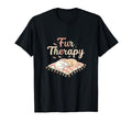 Fur Therapy Cat Dog Animal Relaxation T-Shirt - Aesthetic Graphic Unisex - T-Shirt, Sweatshirt, Hoodie