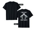 Funny Guns Are My Therapy Gun T-Shirt - Aesthetic Graphic Men Women - T-Shirt, Sweatshirt, Hoodie