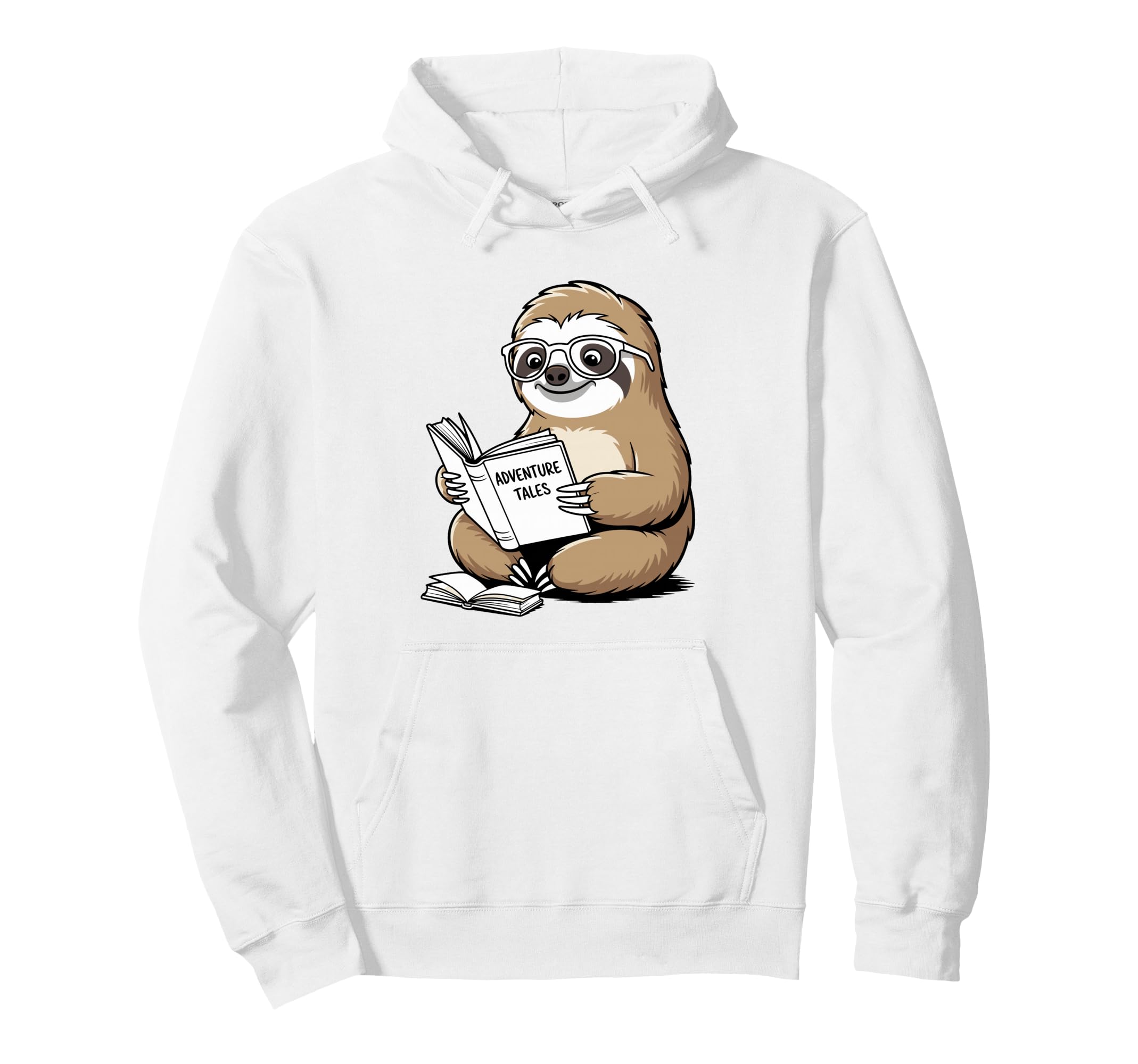 Read Books Be Kind Stay Weird Sloth Hoodie - Streetwear Style Men Women - T-Shirt, Sweatshirt, Hoodie
