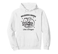 Hoarding Books Like Dragon Funny Hoodie - Minimalist Print Men Women - T-Shirt, Sweatshirt, Hoodie
