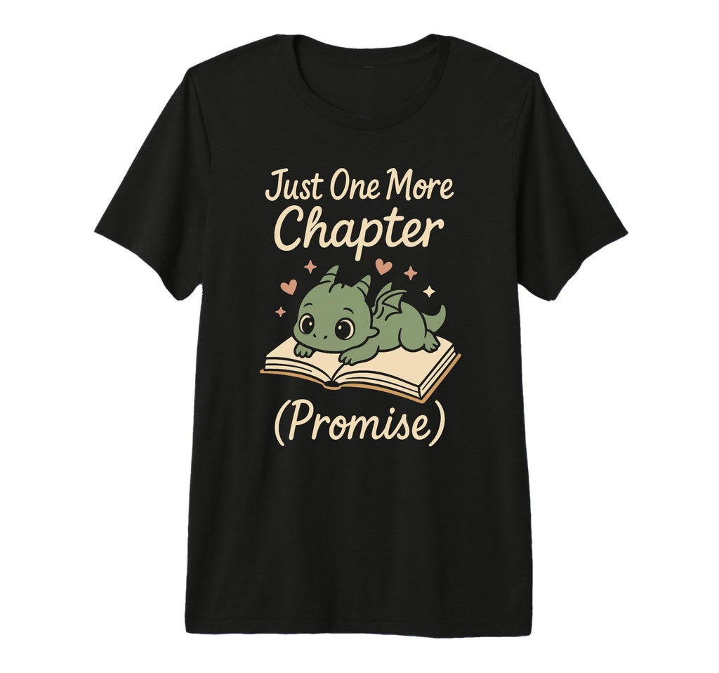Book Dragon Fantasy Reader Cozy T-Shirt - Casual Everyday Wear Men Women - T-Shirt, Sweatshirt, Hoodie