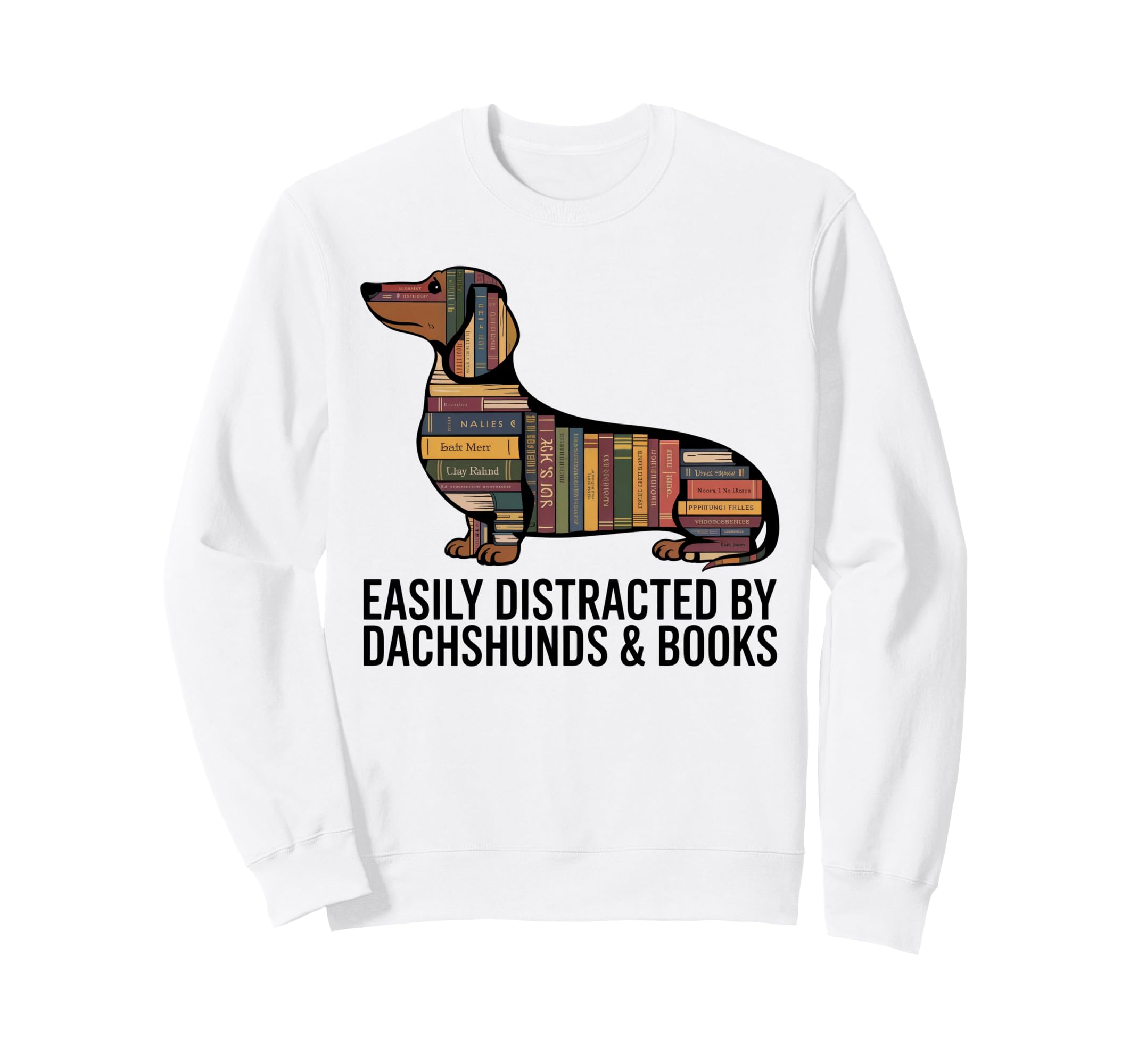 Dachshund Dog Womens Dachshund Sweatshirt - Trendy Graphic for Adults - T-Shirt, Sweatshirt, Hoodie
