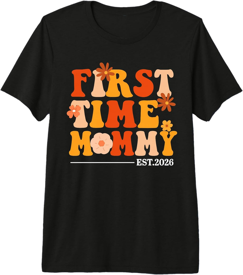 Mommy Est 2026 New Mommy Tee Unisex T-shirt, Sweatshirt, Hoodie, Long Sleeve Tee - T-Shirt, Sweatshirt, Hoodie