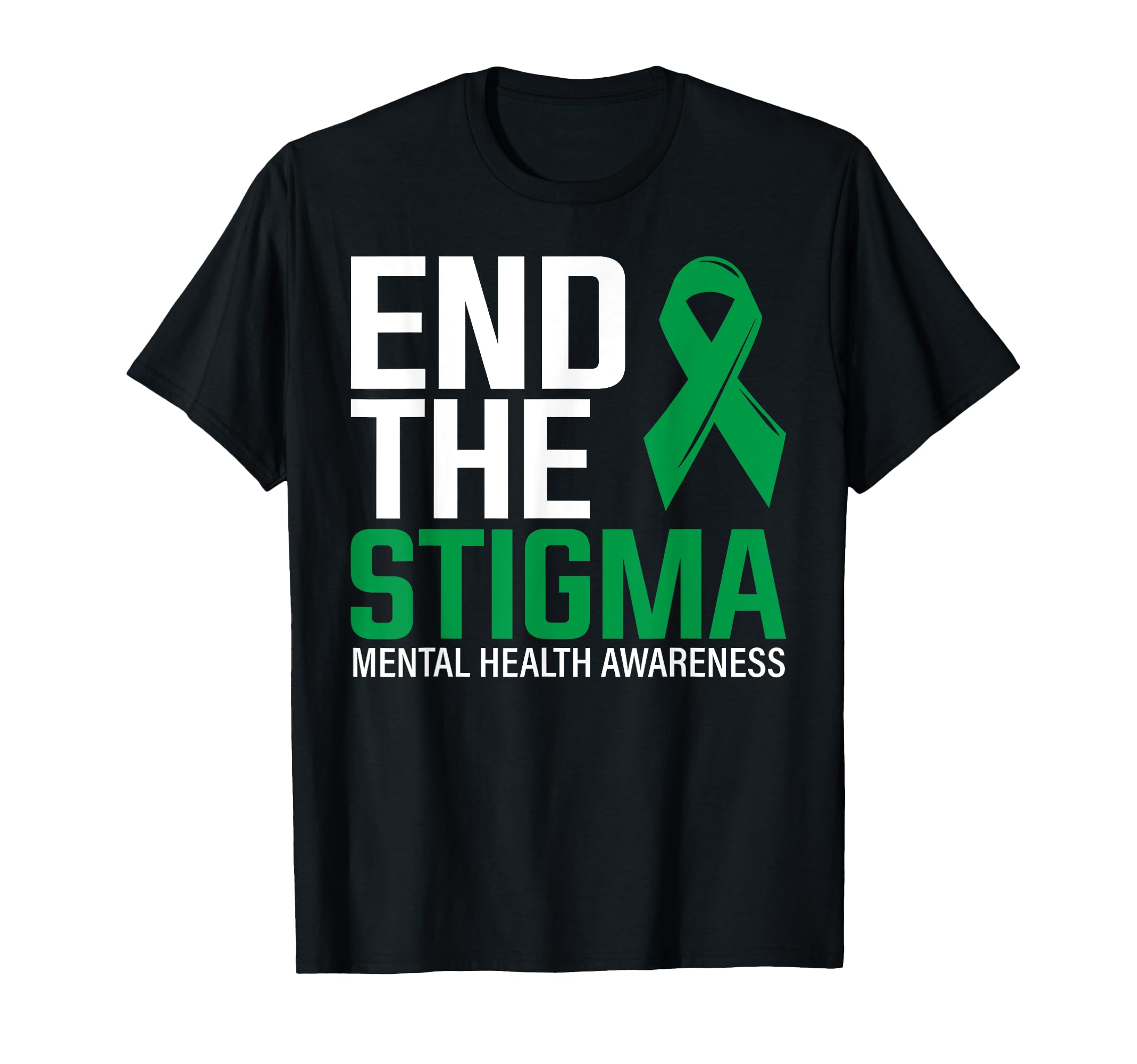 Breaking Chains Stigma End Stigma T-Shirt - Fun Novelty Design for Adults - T-Shirt, Sweatshirt, Hoodie