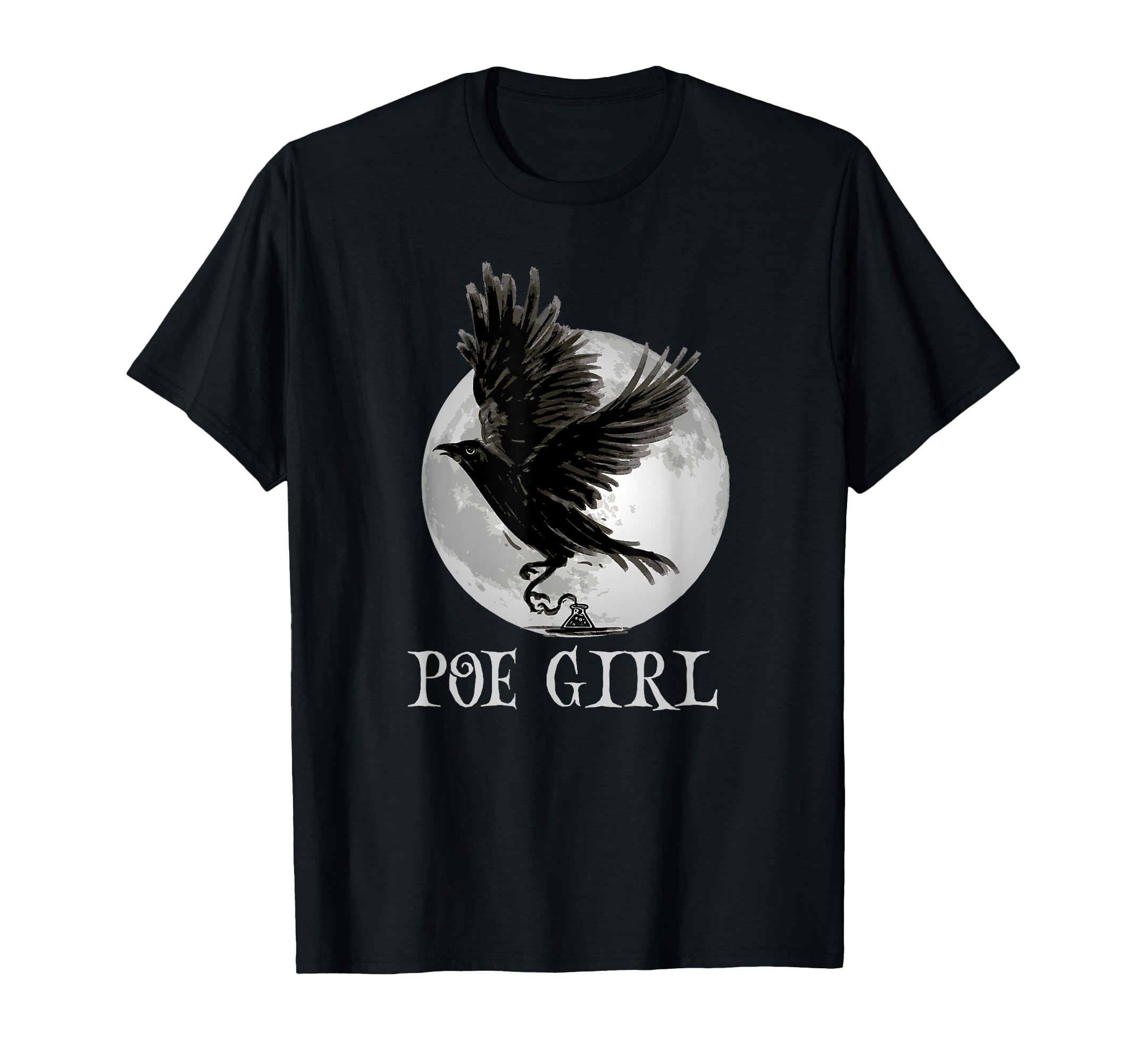 Edgar Allan Poe Raven Gothic Literature T-Shirt - Streetwear Style Unisex - T-Shirt, Sweatshirt, Hoodie