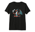Meditation Dragon Yoga Pose Relaxing T-Shirt - Custom Art Print for Adults - T-Shirt, Sweatshirt, Hoodie