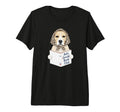 Anti Social Book Club Labrador Dog T-Shirt - Custom Art Print Unisex - T-Shirt, Sweatshirt, Hoodie