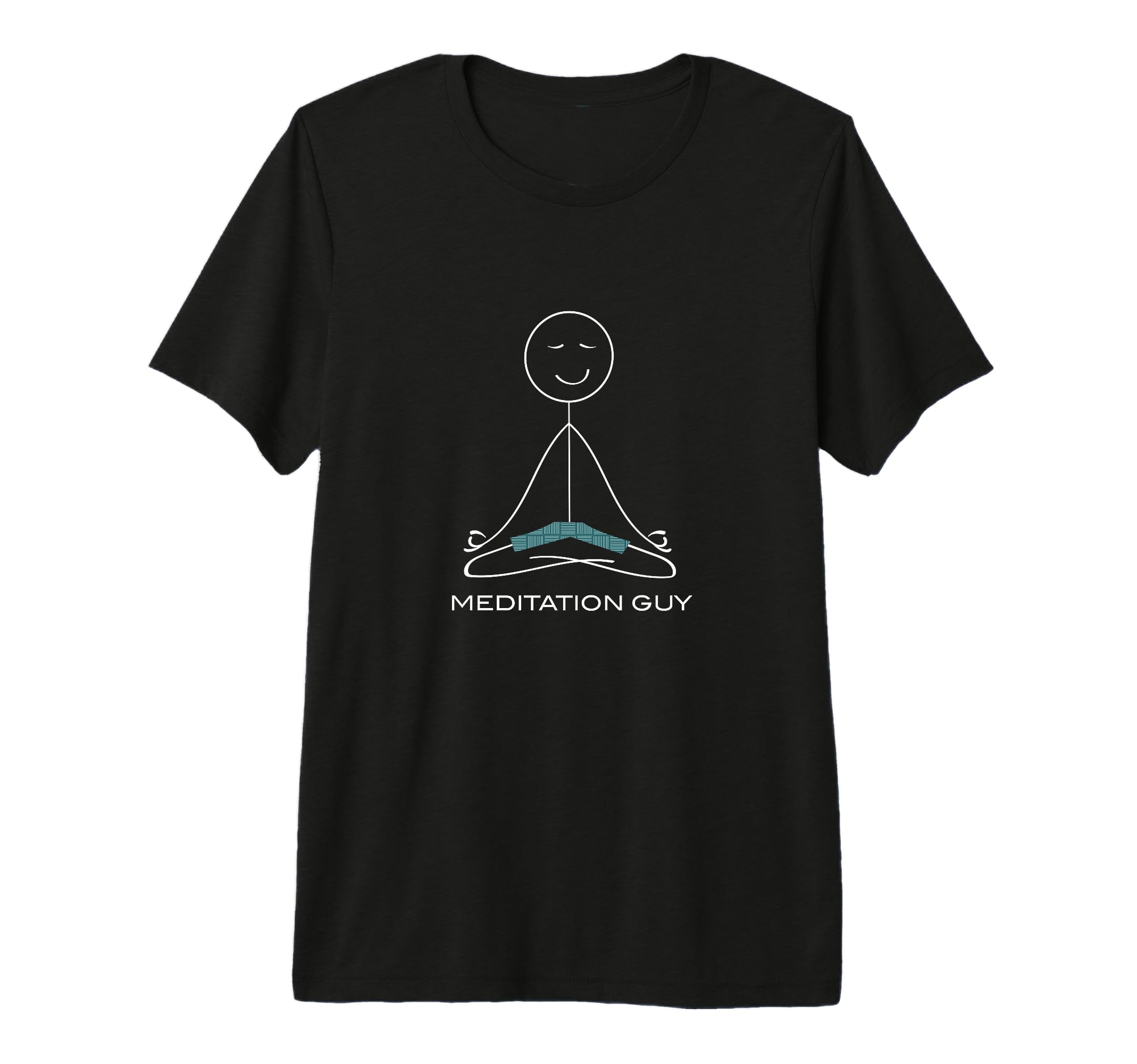 Mens Funny Meditation Guy Mindfulness T-Shirt - Graphic Print Unisex - T-Shirt, Sweatshirt, Hoodie