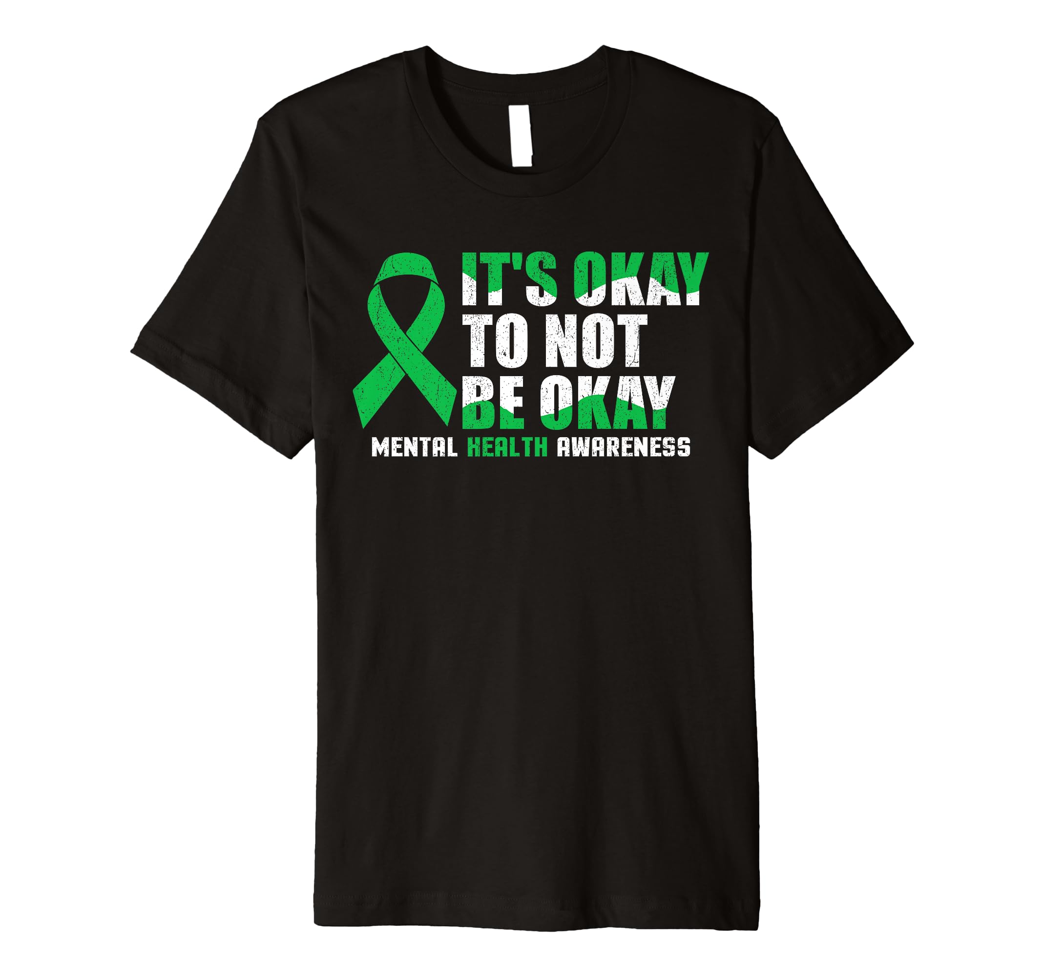 Its Okay To Not Be Okay Mental Health T-Shirt - Graphic Print Unisex - T-Shirt, Sweatshirt, Hoodie
