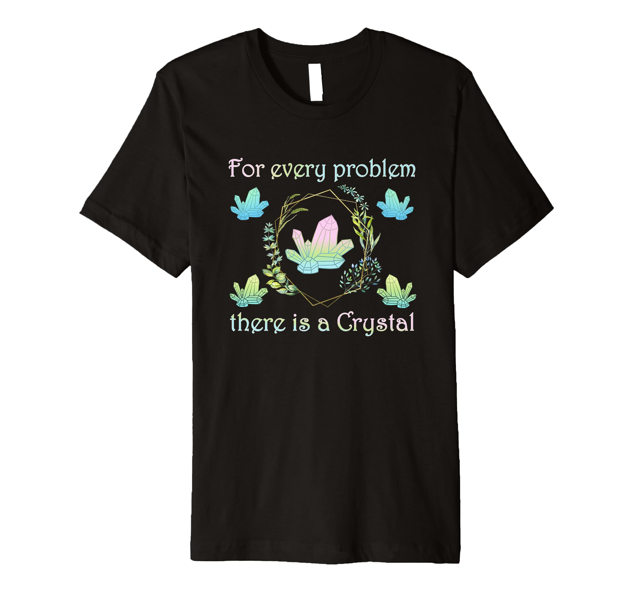 Spiritual Healing Crystals Energy T-Shirt - Custom Art Print Men Women - T-Shirt, Sweatshirt, Hoodie