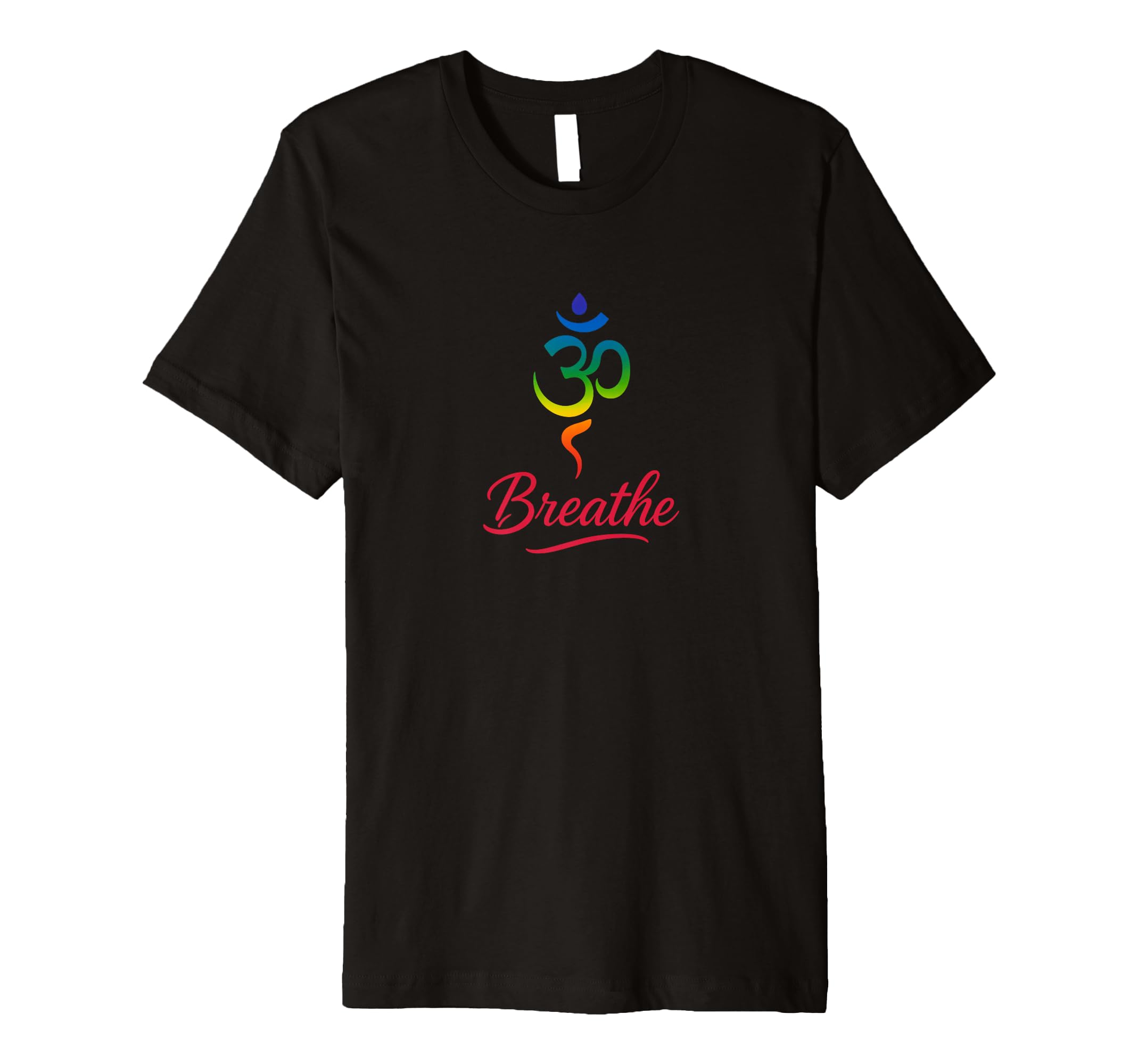 Breathe Chakra Symbol Yoga Meditation T-Shirt - Fun Novelty Design Unisex - T-Shirt, Sweatshirt, Hoodie