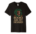 Book Dragon Reading Monster Funny T-Shirt - Unique Graphic Men Women - T-Shirt, Sweatshirt, Hoodie