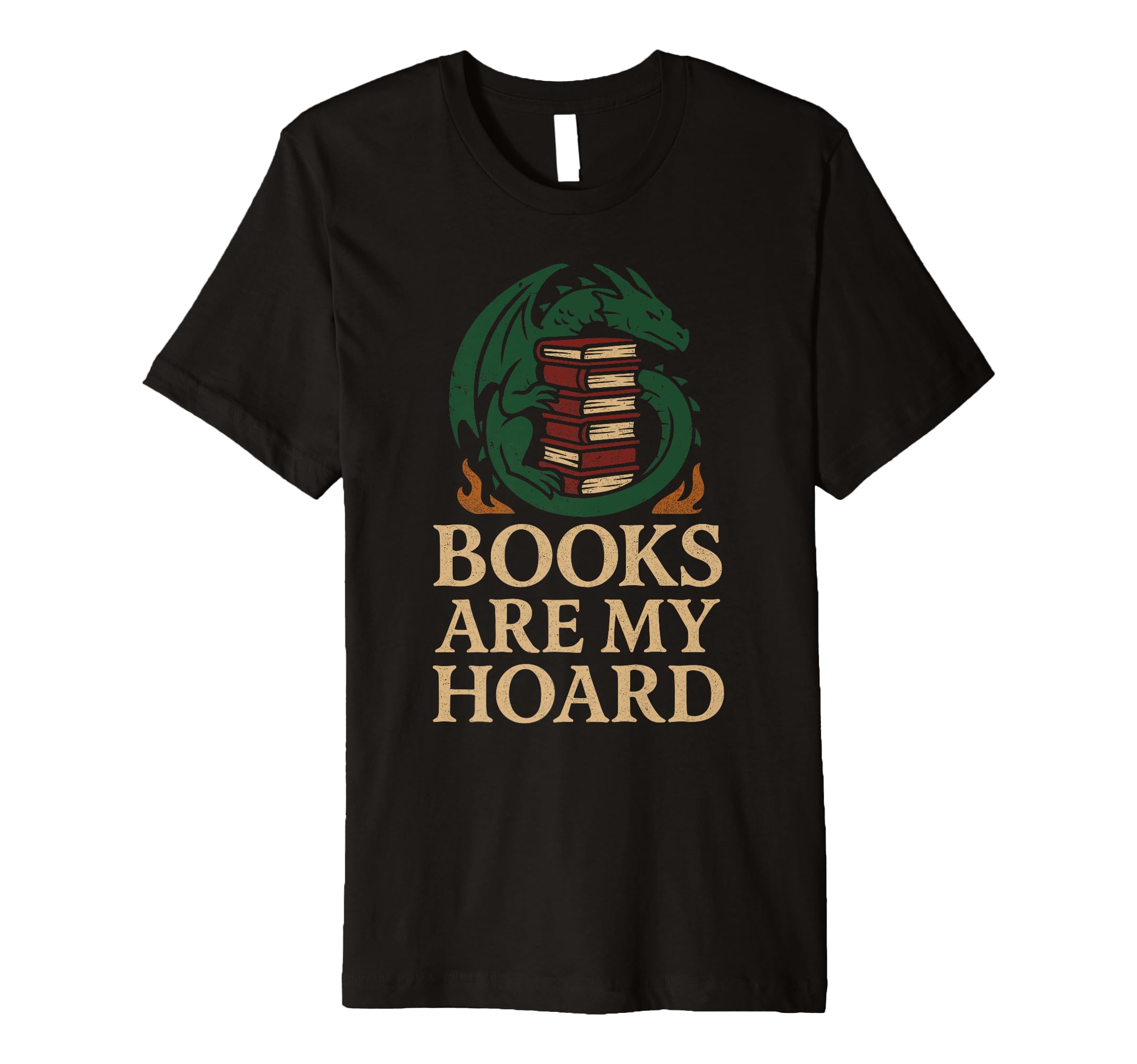 Book Dragon Reading Monster Funny T-Shirt - Unique Graphic Men Women - T-Shirt, Sweatshirt, Hoodie