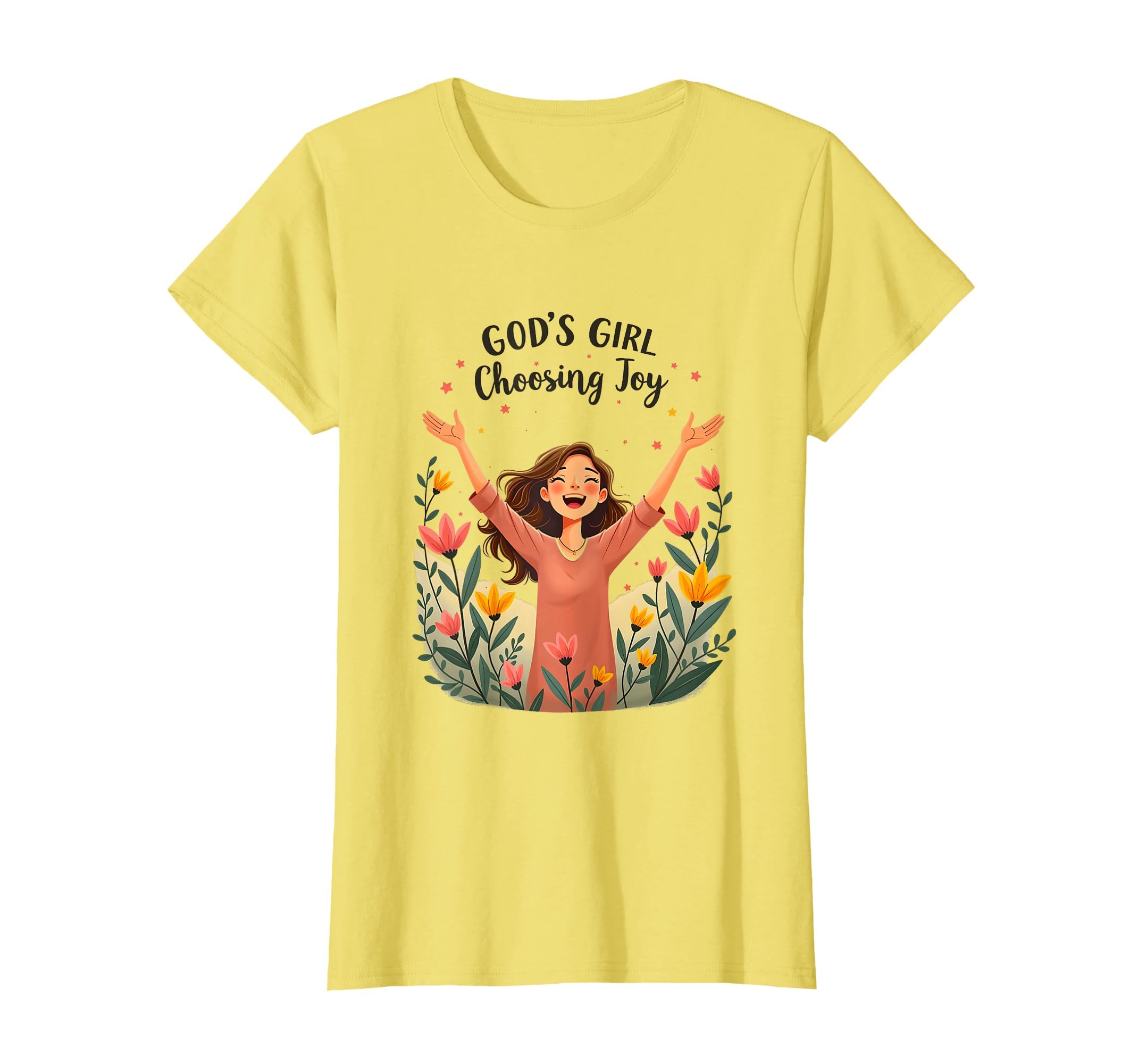 Gods Choosing Joy Christian T-Shirt - Trendy Graphic for Adults - T-Shirt, Sweatshirt, Hoodie
