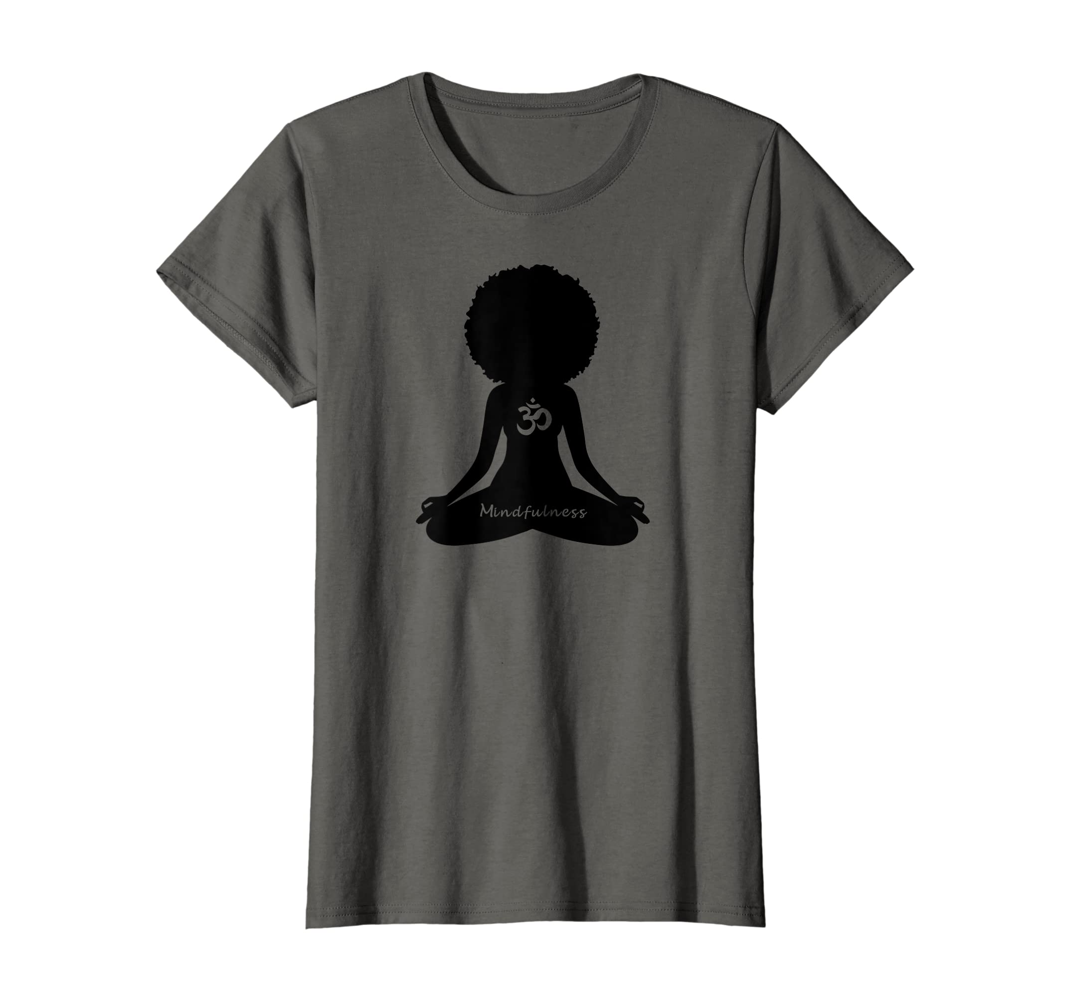 Womens Mindfulness Om Melanin T-Shirt - Streetwear Style Men Women - T-Shirt, Sweatshirt, Hoodie