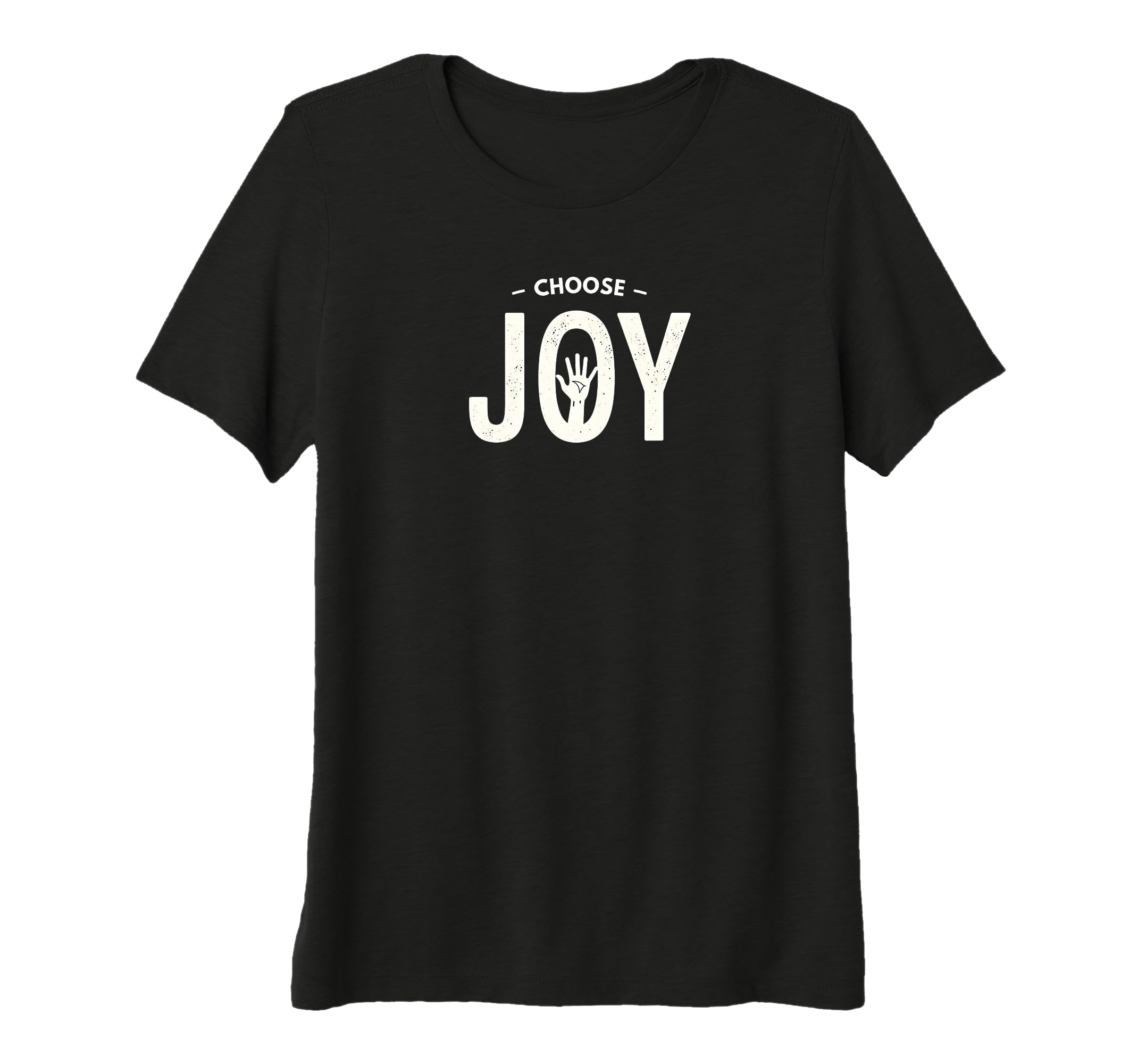 Choose Joy Inspirational Typography T-Shirt - Novelty Apparel for Adults - T-Shirt, Sweatshirt, Hoodie