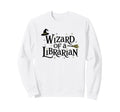 Wizard Librarian Book Lover Sweatshirt - Minimalist Print for Adults - T-Shirt, Sweatshirt, Hoodie