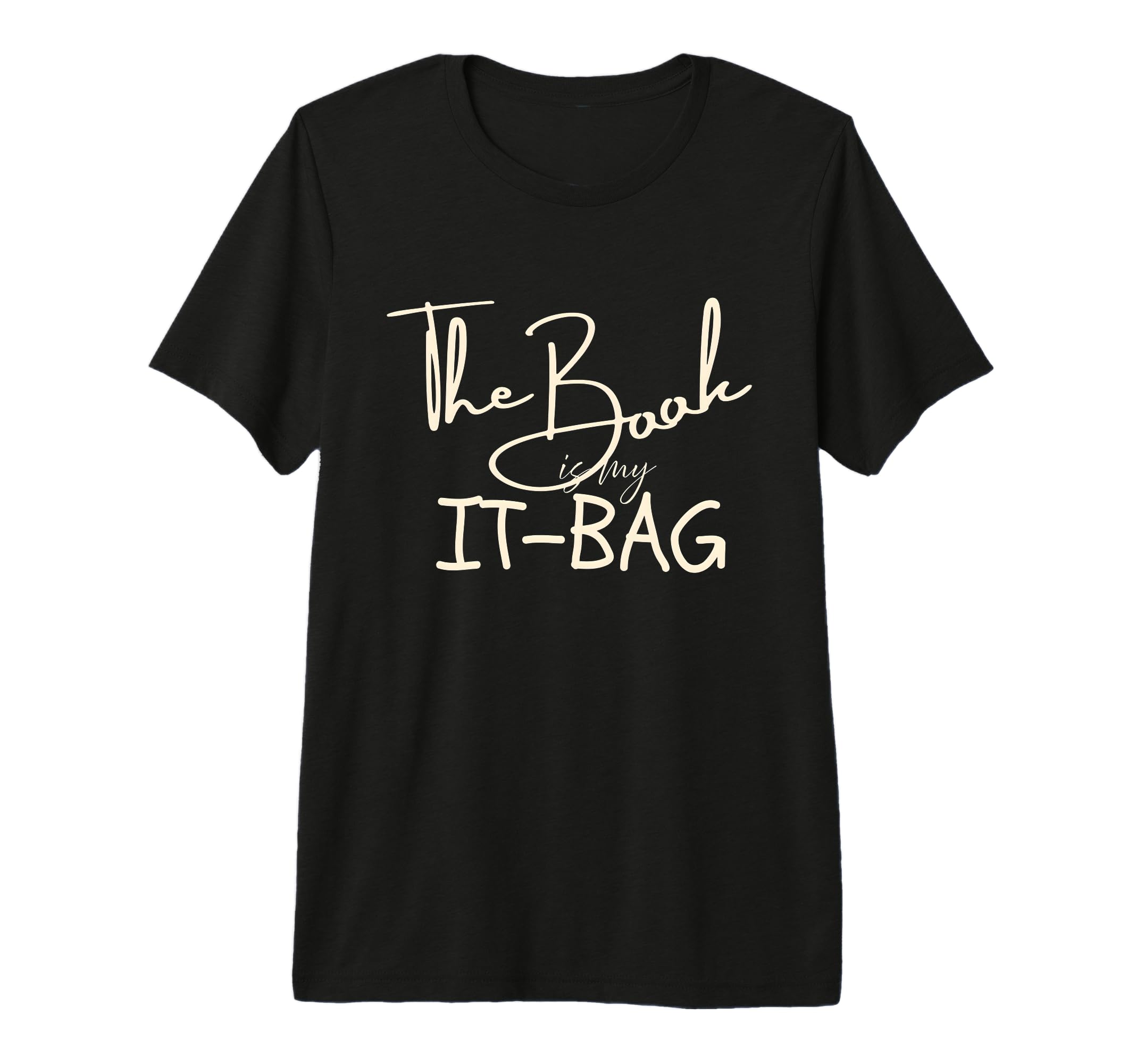 Reading Is My Accessory Bookish Gift T-Shirt - Minimalist Print Men Women - T-Shirt, Sweatshirt, Hoodie