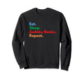 Eat Sleep Sudoku Books Repeat Sweatshirt - Casual Everyday Wear Unisex - T-Shirt, Sweatshirt, Hoodie